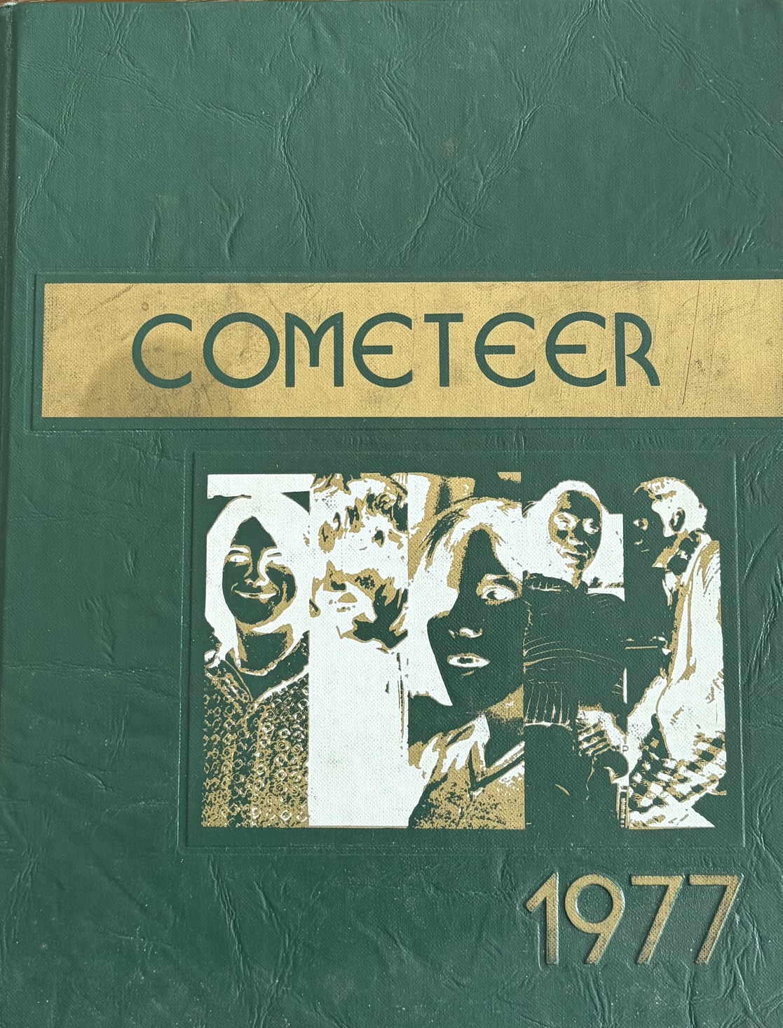 1977 Cometeer yearbook cover