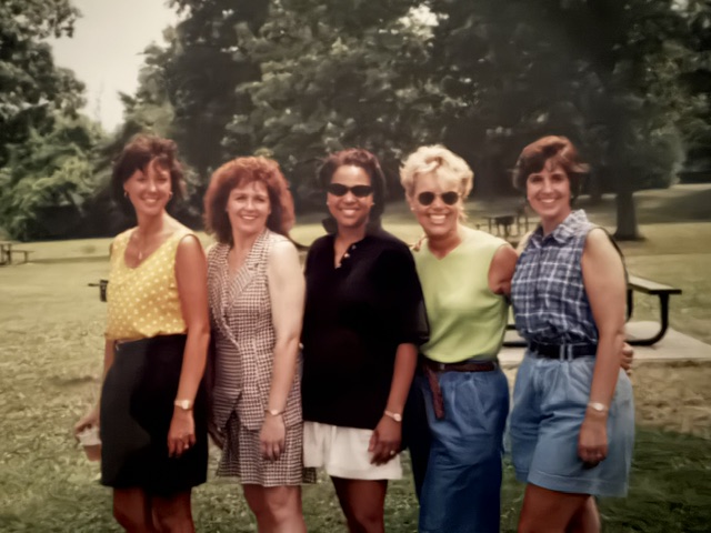 20-year reunion memory photo