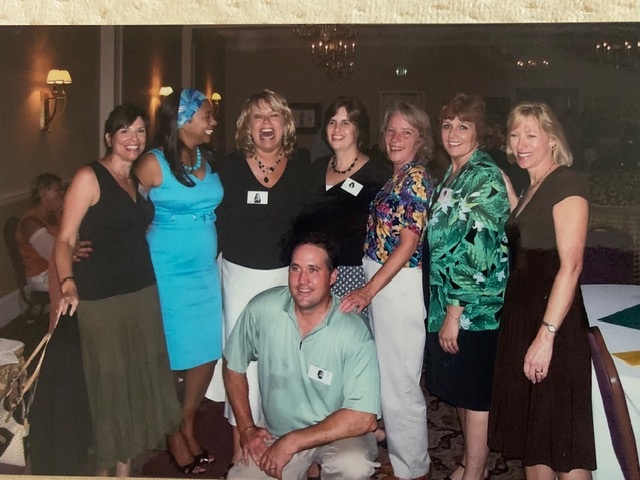 20-year reunion memory photo