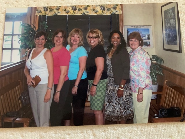 20-year reunion memory photo