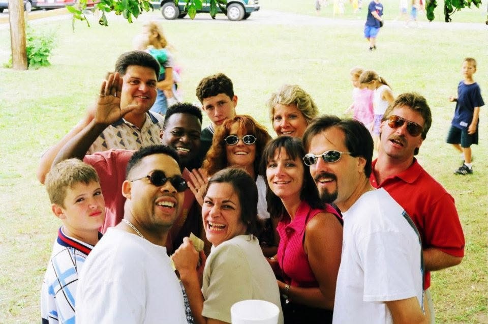 20-year reunion memory photo