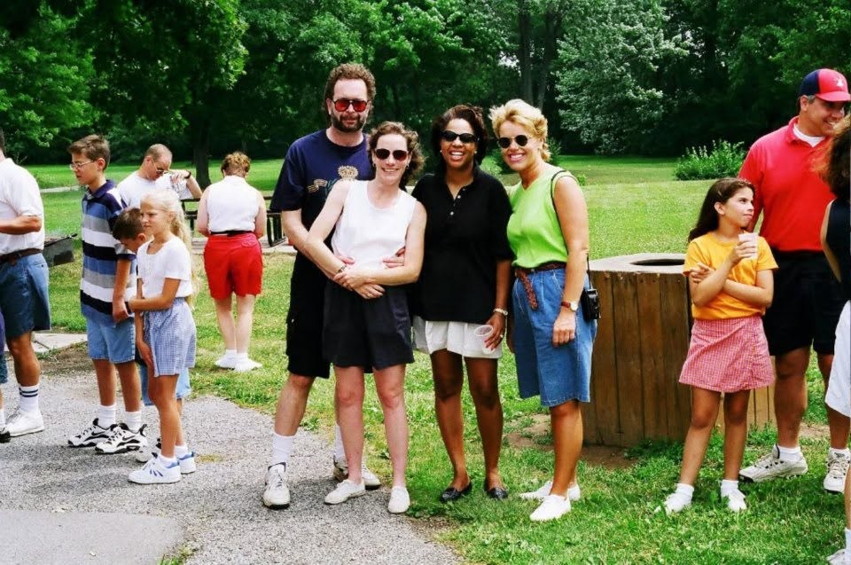 20-year reunion memory photo