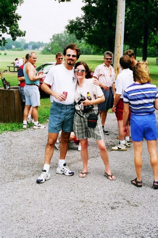 20-year reunion memory photo