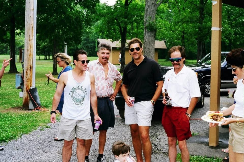 20-year reunion memory photo