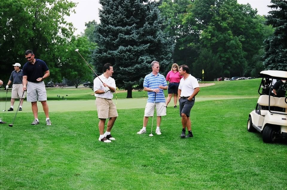 25-year reunion memory photo